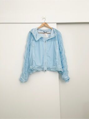 NWOT Free People Movement Sheer Bliss Hoodie Jacket Size Medium